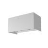 REDO Vary fehér vízvédett LED kültéri fali lámpa (RED-90756) LED 4 izzós IP54