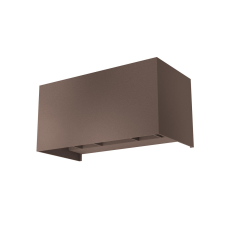 REDO Vary sötétbarna LED kültéri fali lámpa (RED-90304) LED 4 izzós IP54 kültéri világítás