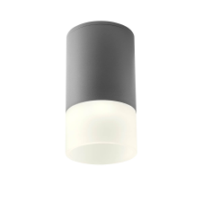 REDO Xilo sötétszürke-fehér LED kültéri mennyezeti lámpa (RED-90351) LED 1 izzós IP54 kültéri világítás