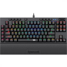Redragon Broadsword-Pro Mechanical Gaming RGB Wired Keyboard Brown Switches Black HU billentyűzet