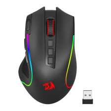Redragon predator m612 pro rgb wireless bluetooth gaming mouse black m612rgb-pro egér