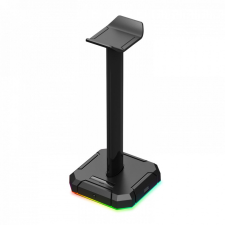 Redragon Scepter Pro Headset Stand RGB Állvány Black audió kellék