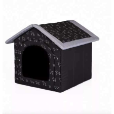 Reedog Kutyaház   fekete  kutya mintával  kutyaágy szállítóbox, fekhely kutyáknak