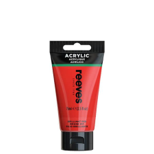 Reeves akrilfesték, 75 ml - brilliant red akrilfesték