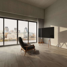 Reflecta Elegant 49"-70" TV állvány - Fehér / Fa tv állvány és fali konzol
