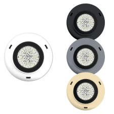 Reflektor MINI-Clicker fóliás szürke SMD 36 WHITE LED 7W medence kiegészítő