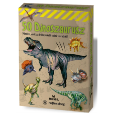 Reflexshop 50 dinoszaurusz kártyajáték MSBSDNSR társasjáték