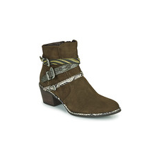 Regard Bokacsizmák NAPOLI V3 VELOURS MILITARE Keki 40 női csizma, bakancs
