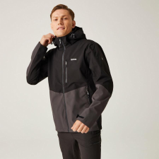 Regatta Bosfield II Férfi esőkabát 10.000 mm vízálló fekete férfi kabát, dzseki