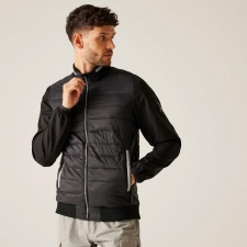 Regatta Brennon Hybrid Férfi hybrid felső fekete férfi pulóver, kardigán