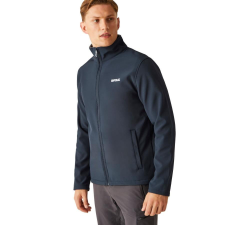 Regatta Cera V férfi softshell felső kék férfi kabát, dzseki