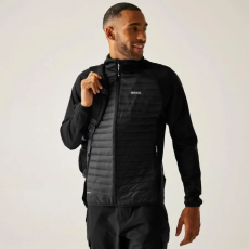 Regatta Clumber Hybrid Férfi hibrid kabát fekete