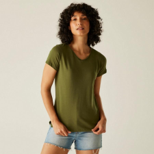 Regatta Elkie Női pamut póló zöld női póló