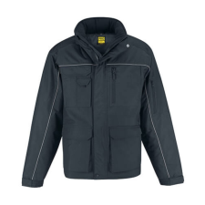 Regatta Férfi Kabát Kapucnis Hosszú ujjú B &amp; C Shelter PRO Jacket -XL, Sötétkék (navy) férfi kabát, dzseki