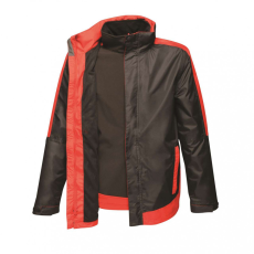 Regatta Férfi kabát Regatta RETRA151 Contrast 3-In-1 Softshell Inner Jacket -XS, Classic Red/Black