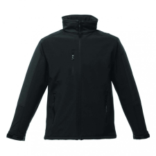 Regatta Férfi Softshell Regatta RETRA650 Hydroforce - 3-Layer Membrane Hooded Softshell -S, Black/Black férfi kabát, dzseki