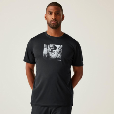 Regatta Fingal IX Férfi gyorsan száradó póló fekete