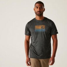 Regatta Fingal IX Férfi gyorsan száradó póló fekete