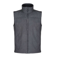 Regatta FLUX férfi softshell mellény, RETRA788, Marl Grey/Black-M munkaruha