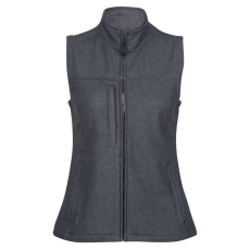 Regatta FLUX softshell Női mellény, RETRA790, Marl Grey/Black-XS