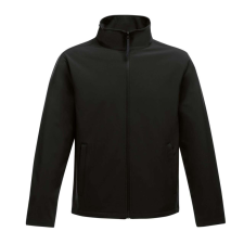 Regatta két rétegű, vízlepergető férfi softshell dzseki, RETRA628, Black/Black-S női dzseki, kabát