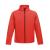 Regatta két rétegű, vízlepergető férfi softshell dzseki, RETRA628, Classic Red/Black-M