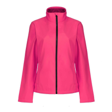 Regatta két rétegű, vízlepergető férfi softshell dzseki, RETRA628, Hot Pink/Black-2XL női dzseki, kabát