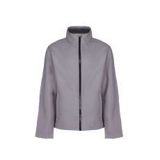 Regatta két rétegű, vízlepergető férfi softshell dzseki, RETRA628, Rock Grey/Black-XL