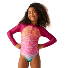 Regatta Kids L/S SwimSuit Gyerek fürdőruha napvédelem rózsaszín/korall/pink gyerek fürdőruha