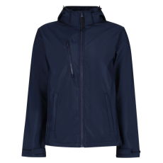 Regatta levehető kapucnis, 3 rétegű férfi softshell kabát, RETRA701, Navy/Navy-3XL