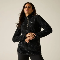 Regatta Margot 1/4 zip Női polár felső fekete