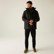 Regatta Marron Férfi 15000 mm extra meleg kabát fekete férfi kabát, dzseki