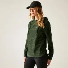Regatta Mayse Hoody Női polár felső zöld női pulóver, kardigán