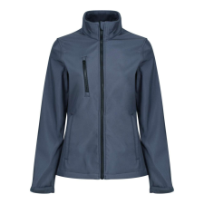 Regatta Női 3 rétegű vízlepergető softshell dzseki, RETRA613, Seal Grey/Black-12 női dzseki, kabát