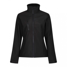 Regatta Női kabát Regatta RETRA613 Women'S Ablaze 3 Layer printable Softshell Jacket -16, Black/Black