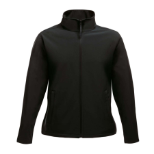 Regatta Női két rétegű, vízlepergető softshell dzseki, RETRA629, Black/Black-M női dzseki, kabát