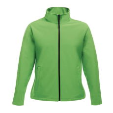 Regatta Női két rétegű, vízlepergető softshell dzseki, RETRA629, Extreme Green/Black-L