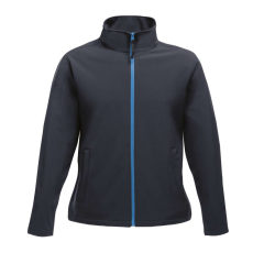 Regatta Női két rétegű, vízlepergető softshell dzseki, RETRA629, Navy/French Blue-L