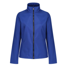Regatta Női két rétegű, vízlepergető softshell dzseki, RETRA629, New Royal/Black-XL