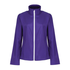 Regatta Női két rétegű, vízlepergető softshell dzseki, RETRA629, Vibrant Purple/Black-S női dzseki, kabát