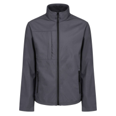 Regatta OCTAGON II férfi 3 rétegű softshell dzseki, RETRA688, Seal Grey/Black-4XL