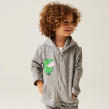 Regatta Peppa Zip Through gyerek felső szürke gyerek pulóver, kardigán