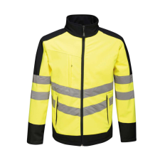Regatta RETRA625 HI-VIS PRO 3 LAYER SOFTSHELL L láthatósági ruházat