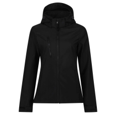Regatta RETRA702 WOMEN&- 039;S VENTURER 3 LAYER HOODED PRINTABLE SOFTSHELL JACKET 16