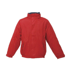 Regatta Uniszex Kabát Kapucnis Regatta Dover Jacket -M, Klasszikus Piros/Sötétkék