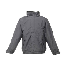 Regatta Uniszex Kabát Kapucnis Regatta Dover Jacket -S, Seal Szürke/Fekete női dzseki, kabát