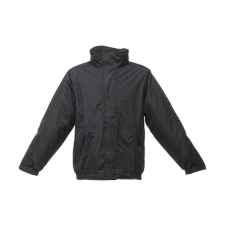 Regatta Uniszex Kabát Kapucnis Regatta Dover Jacket -XS, Fekete/Hamu női dzseki, kabát