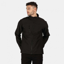 Regatta Uniszex kabát Regatta RETRA610 Ablaze 3 Layer printable Softshell Jacket -2XL, Black/Black női dzseki, kabát