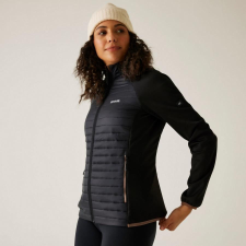 Regatta Wms Clumber Hy Női hibrid felső fekete női pulóver, kardigán