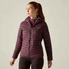 Regatta Womens Lightfell Női bélelt steppelt kabát bordó